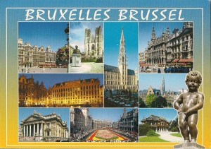 Postcard Brussels