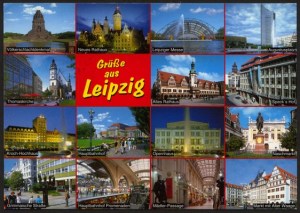Postcard Leipzig