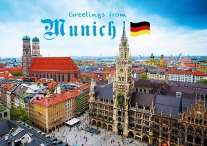 Postcard Munich