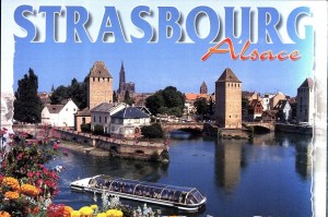 Postcard Strasbourg